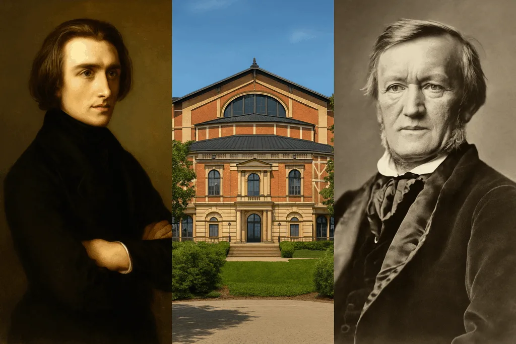 Bayreuth Liszt Ferenc Wagner